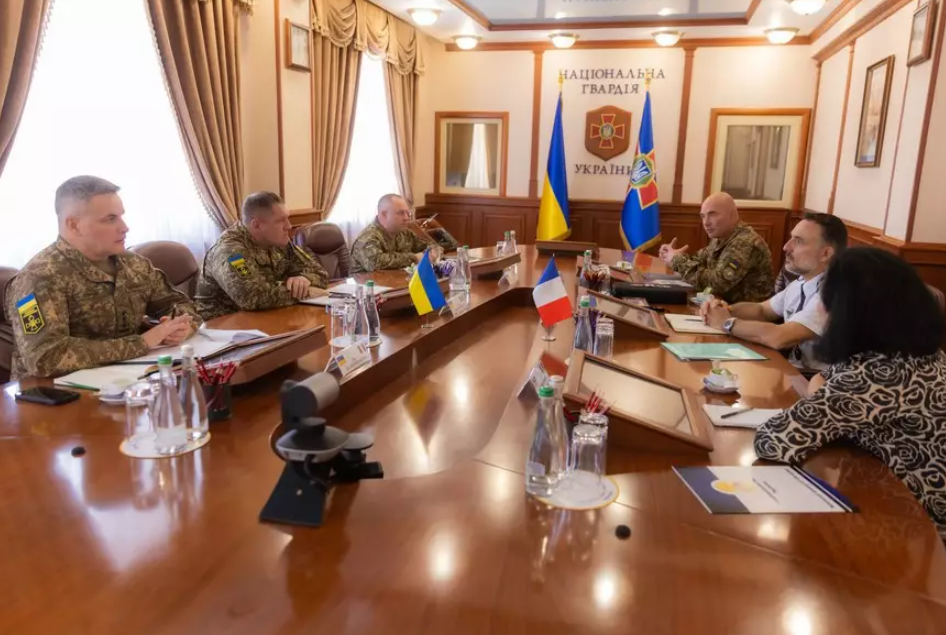  Україна та Франція розширюють співпрацю у підготовці військових Нацгвардії 