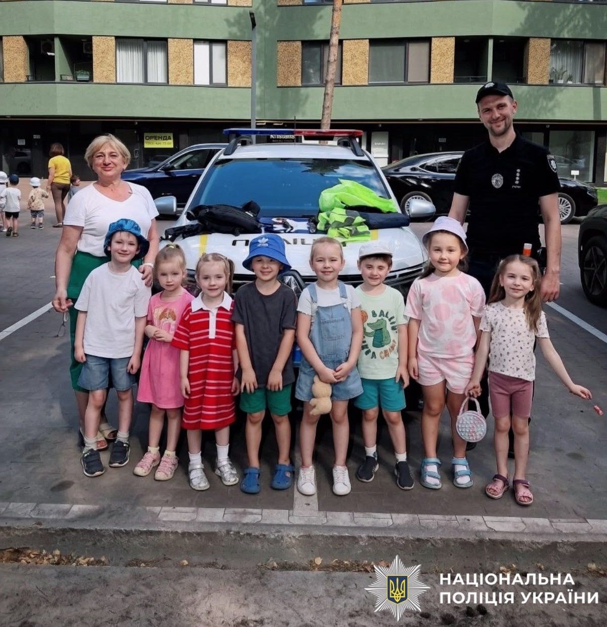  Поліцейський Київщини провів пізнавальний захід у дошкільному закладі освіти Бучанщини 