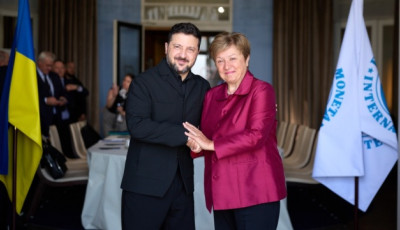 Зеленський після зустрічі з Георгієвою: Україна й МВФ налаштовані позитивно