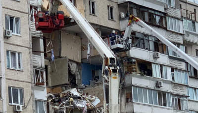 Полиция назвала главную версию взрыва дома на Позняках