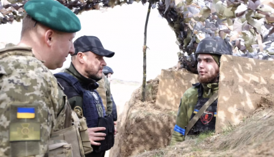Міністр внутрішніх справ України Ігор Клименко відвідав позиції прикордонників на Херсонщині
